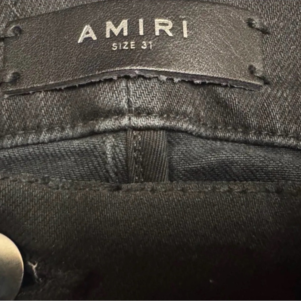 Amiri Multicolor Patchwork Denim - image 5